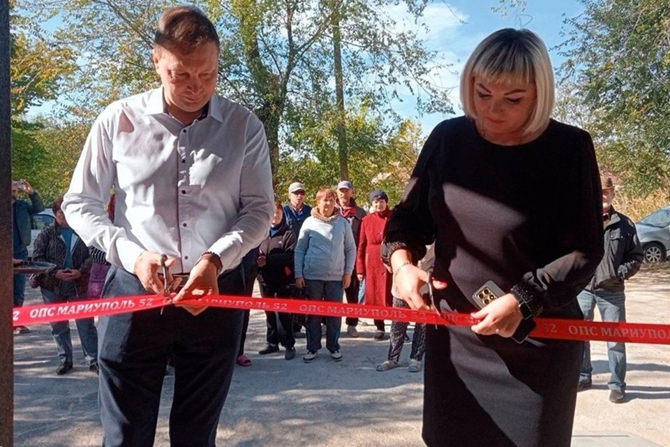    В Ильичевском районе Мариуполя после капитального ремонта открыли почтовое отделения. Фото: Почта Донбасса