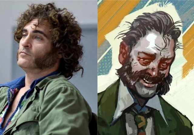 Хоакин Феникс и Гарри Дюбуа из Disco Elysium