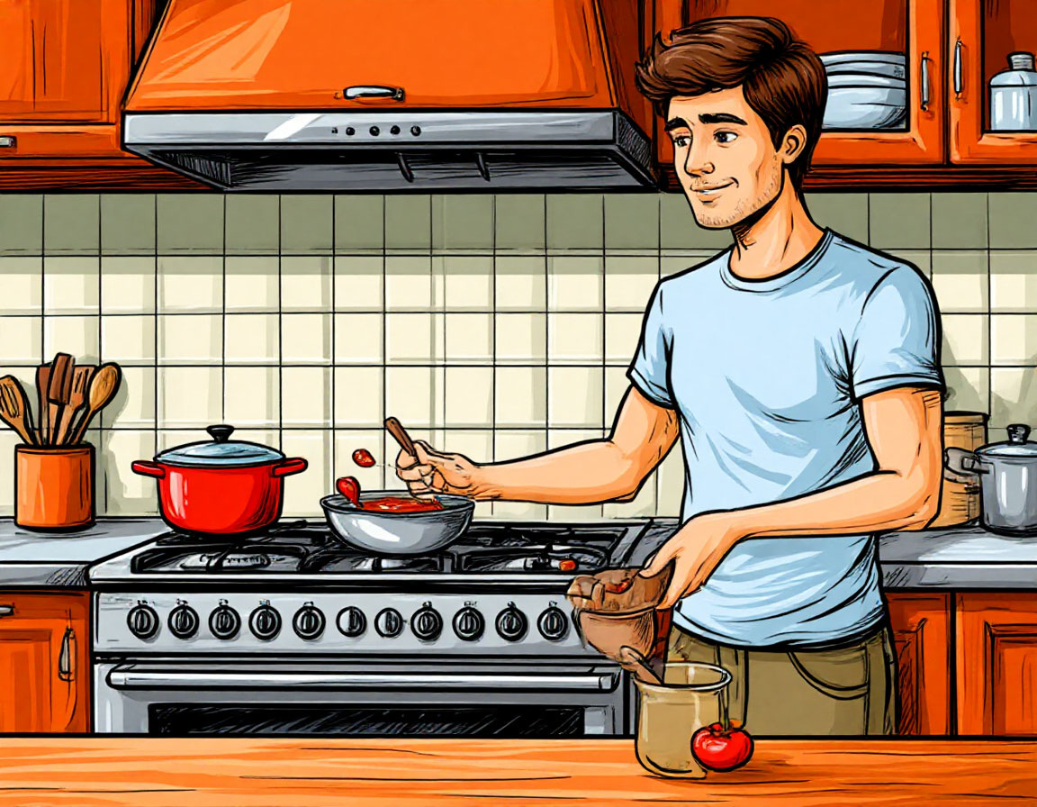 Статья посвящена искусству приготовления соусов и важности понимания процесса создания эмульсий. Автор объясняет, почему умение готовить соус является ключевым аспектом кулинарии, подчёркивая роль звука, который сопровождает процесс взбивания. Подробно описаны принципы формирования устойчивых эмульсий, включая использование эмульгаторов и важность контроля температуры. Приведены практические советы по решению распространенных проблем, возникающих при приготовлении классических соусов, таких как голландез и майонез. Статья также затрагивает тему композиции блюд, предлагая читателям освоить принципы визуальной гармонии, текстурного контраста и вкусового баланса. В заключение подчёркивается значение кулинарной интуиции и умения импровизировать, создавая уникальные сочетания продуктов.