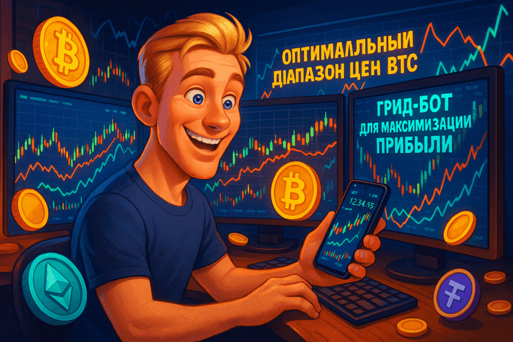    Оптимальный диапазон цен для BTC: Как настроить грид-бота для максимизации прибыли в волатильном рынке криптовалют