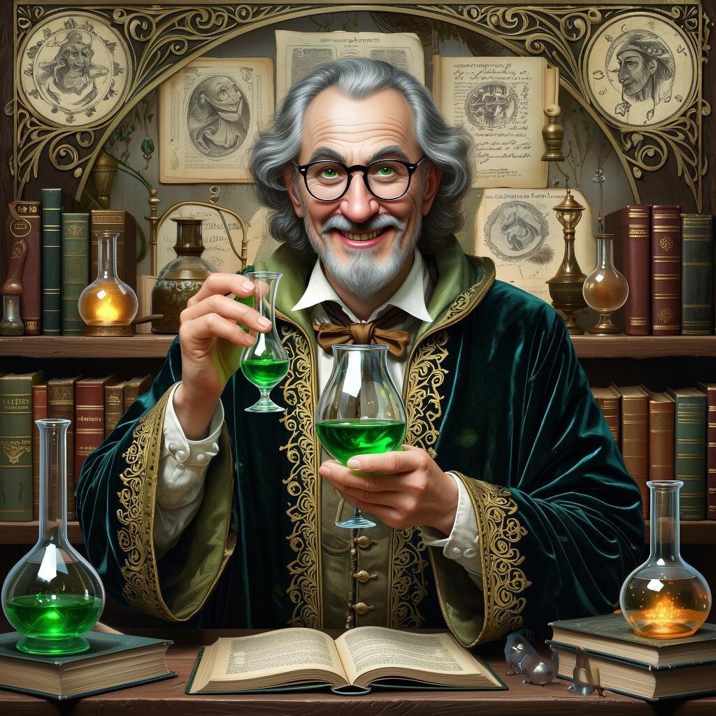 Сегодня, молодой человек, мы будем беседовать с духом. С духом зелёным, горьким и весьма коварным