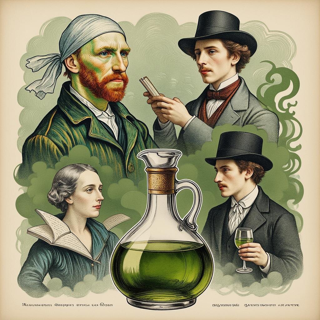 Весь цвет французской культуры погрузился в сладостный, зеленоватый туман. Абсент стал символом творчества и порока.