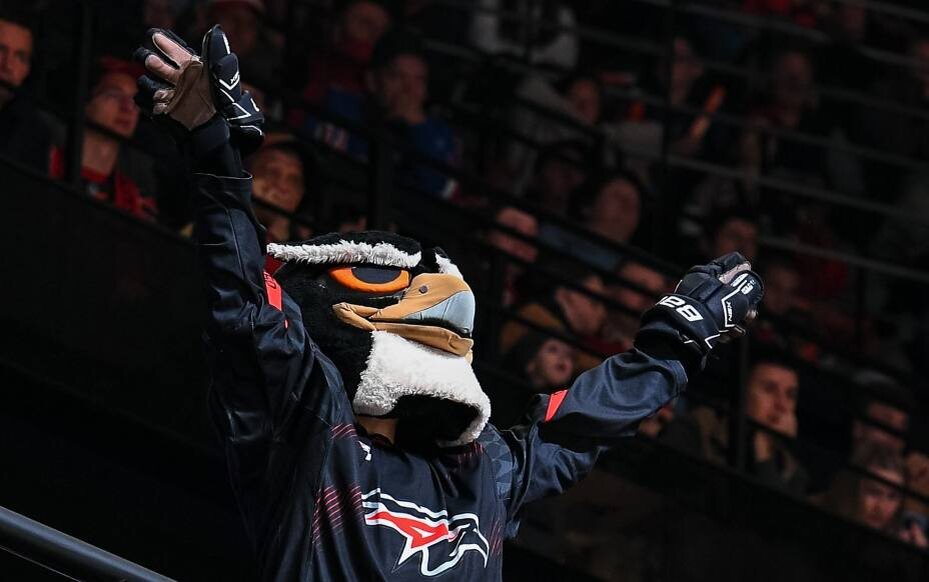    Маскот "Авангарда". Фото: Соцсети ХК "Авангард"