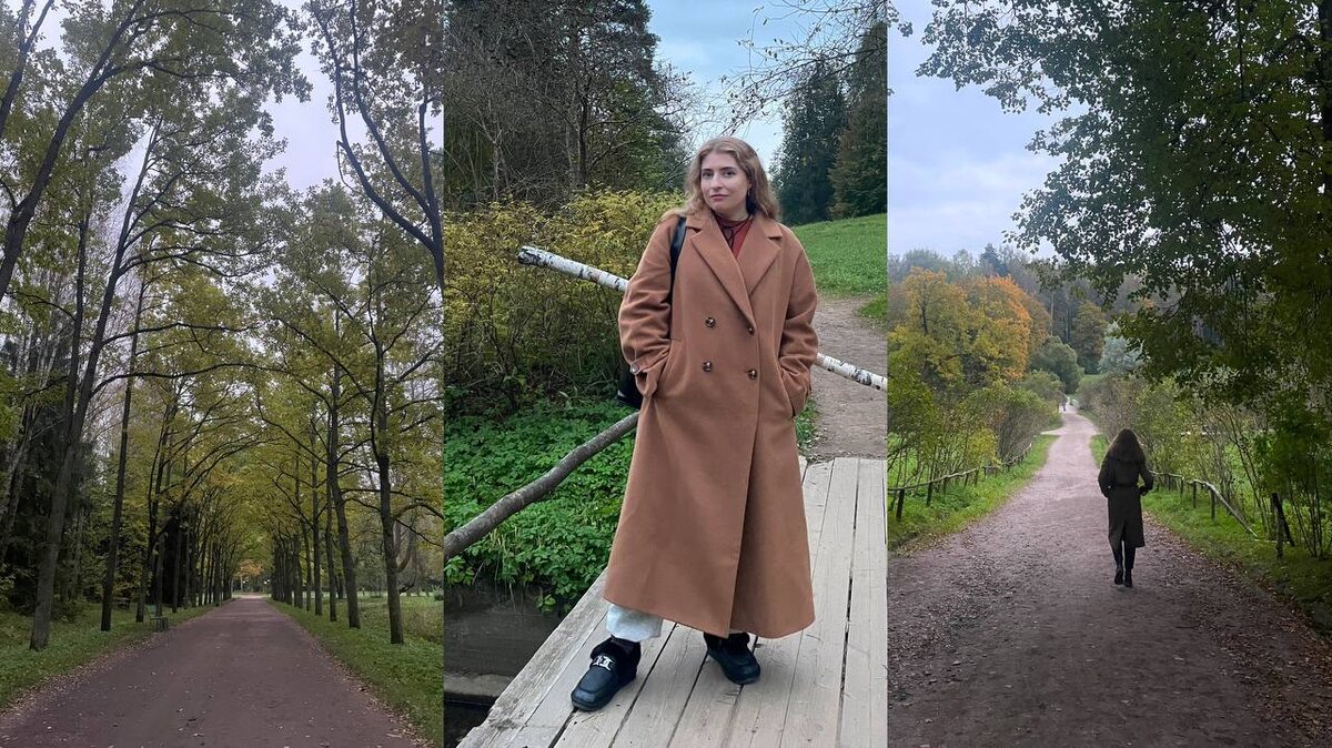 Красуюсь в любимом пальто.💜