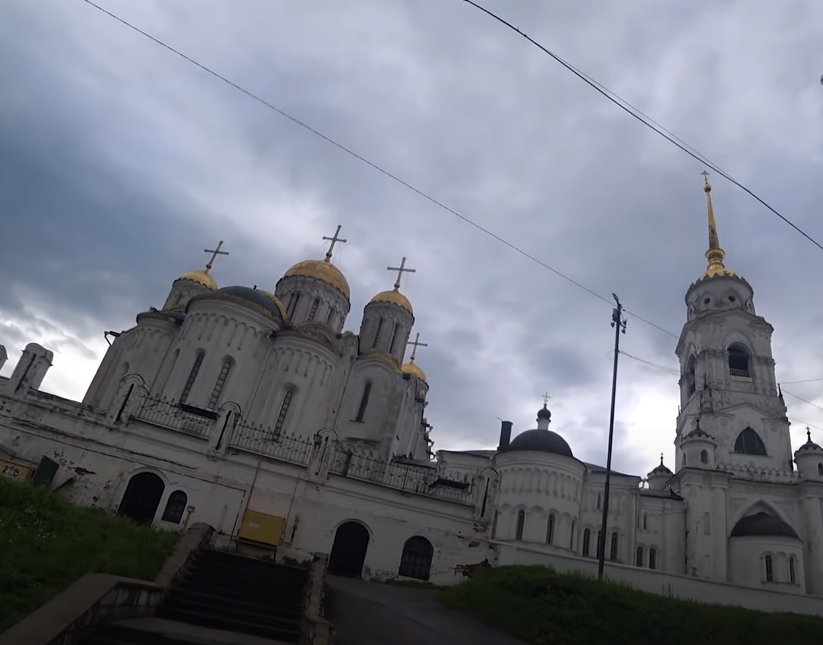достопримечательности владимир город Росси. Успенского собора фото.