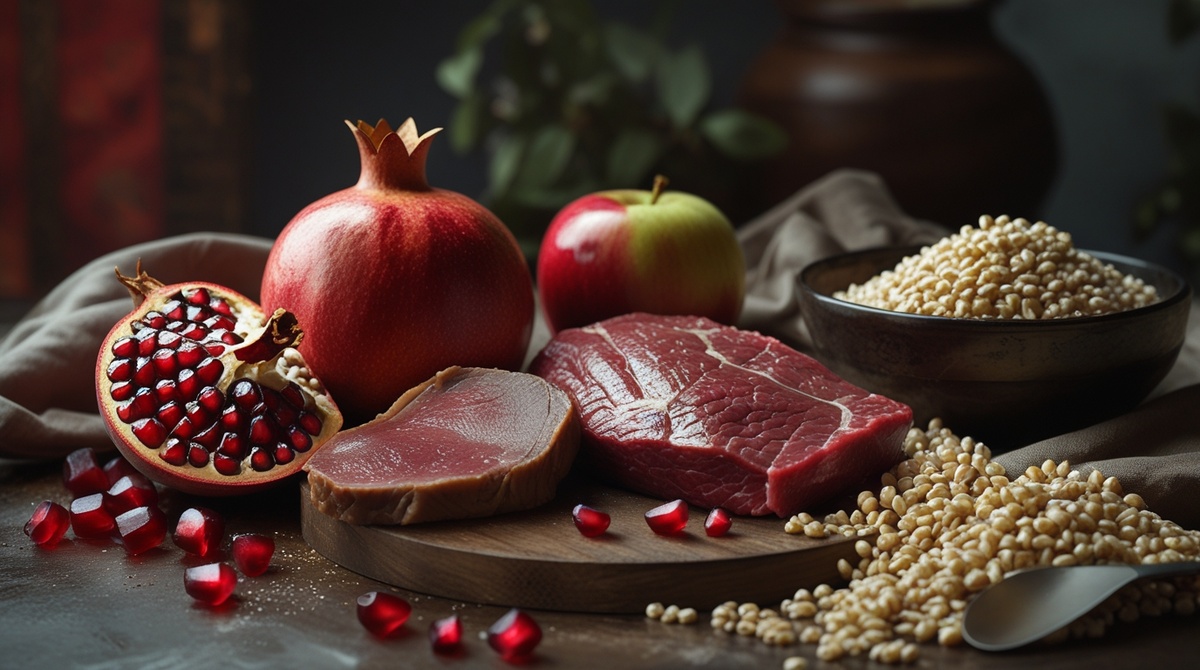 Полезные продукты богатые железом