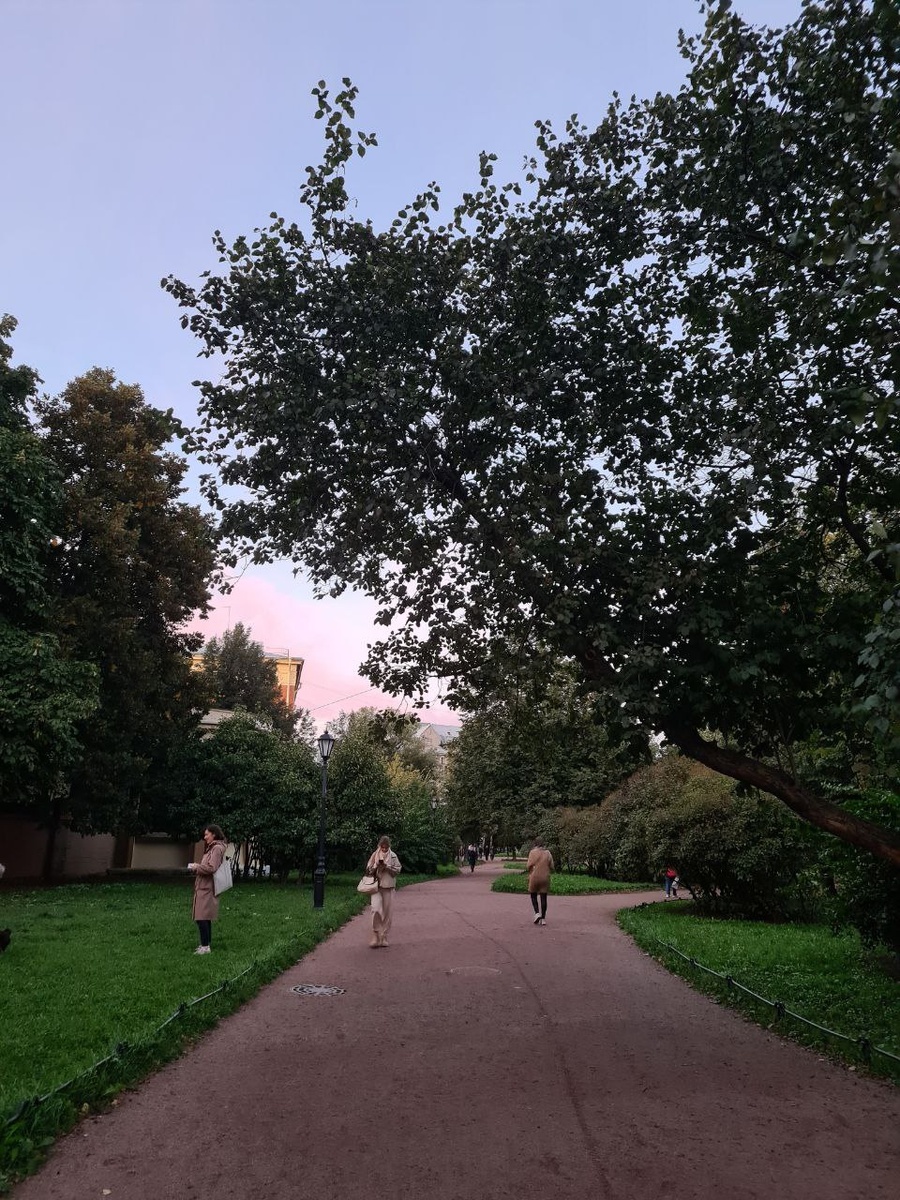 Некрасовский сад, начало осени. Фото из личного архива автора.