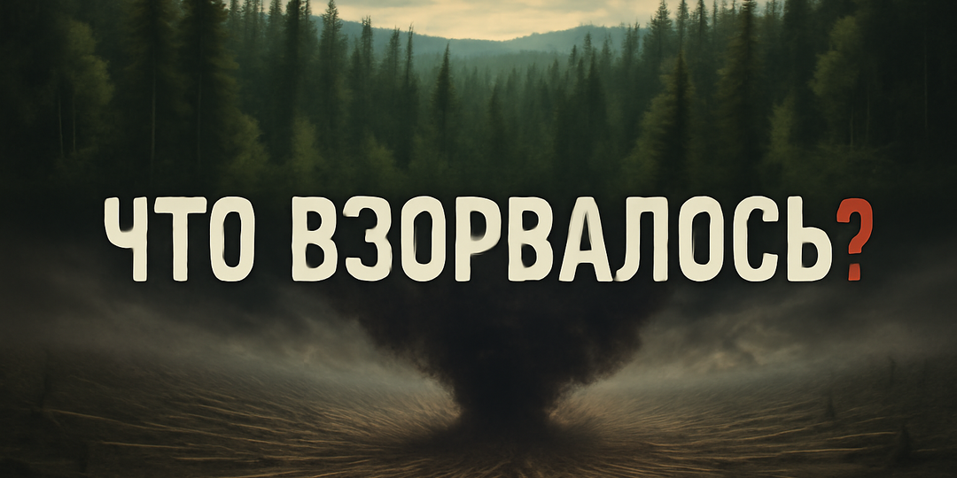 Взрыв мощностью в 1000 Хиросим. Кратера нет. Что упало в Сибири в 1908 году?