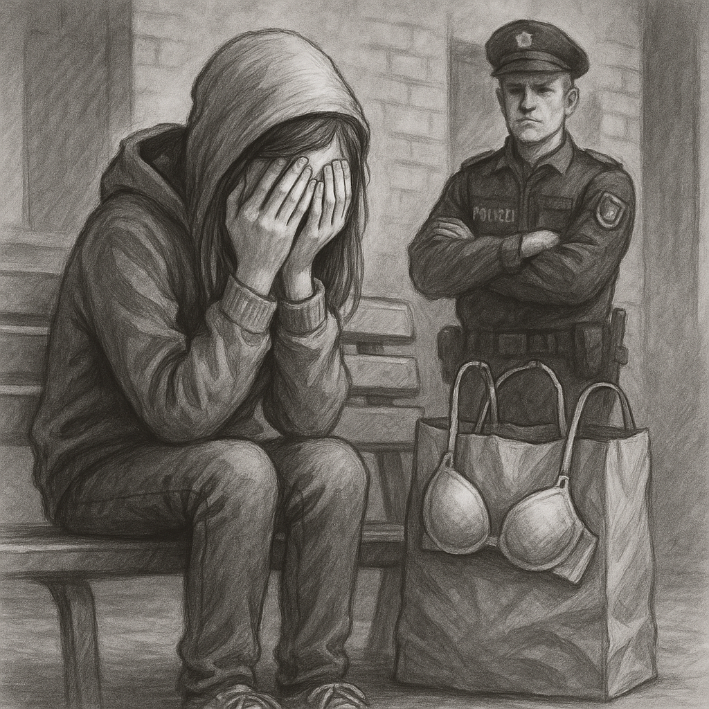 Кража в магазине Германии подростками. Уголовное дело. Адвокаты по-русски в Берлине