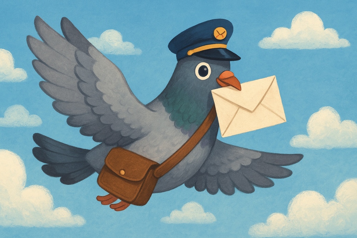    Тому, как почтовые голуби находят адресата, есть простое объяснение