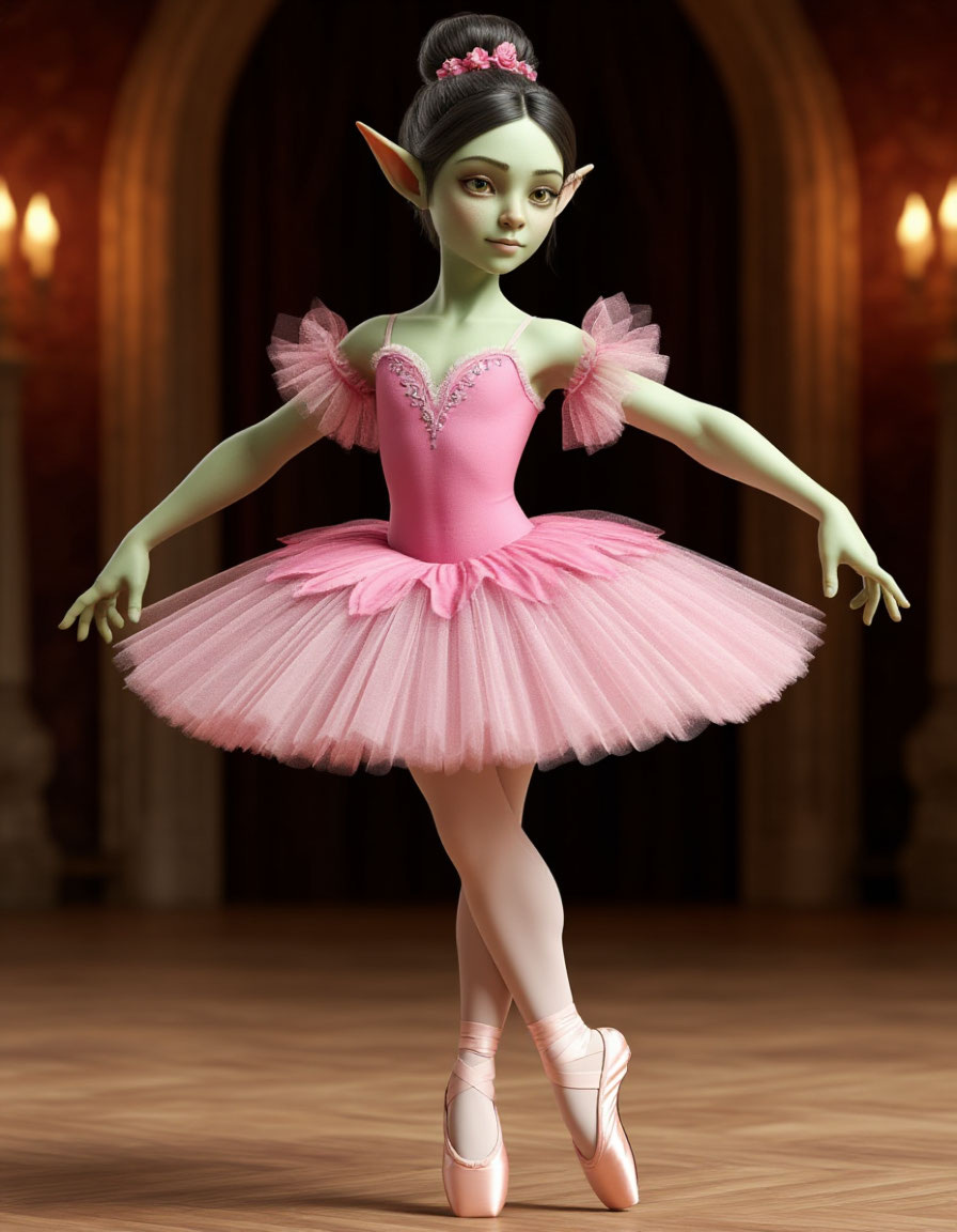  Наташа всегда мечтала стать балериной , но огрицы вырастают красивыми и  большими , не то что простаки мелкоросслые и худосочные ,  ну какой простак сможет поднять такую красавицу? У него же пуп развяжется !Поэтому в балет Наташу не взяли  и она стала поварихой...Но тяга к прекрасному осталась с ней навсегда. 