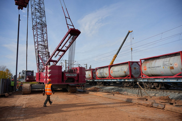    Александр Соколов побывал на месте строительства тоннеля