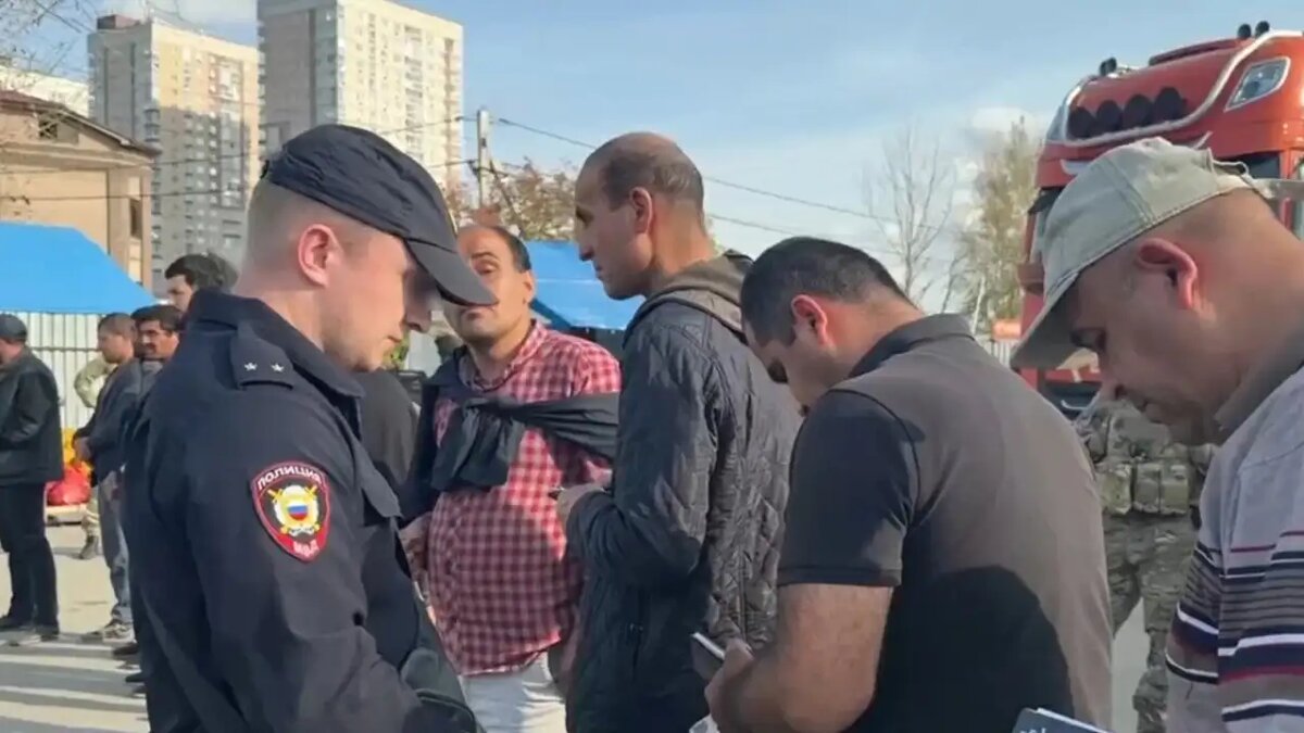    Мигранты. © Портал «МВД Медиа»