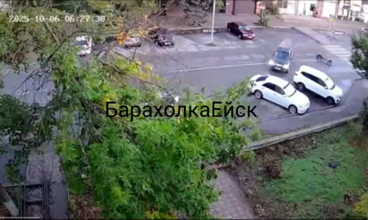    Скриншот видео t.me/baraholka_yeysk