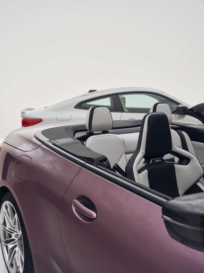 2024 G82 BMW M4, G83 M4 Convertible — обновлённый дизайн, комплектация; спортивные версии мощностью до 530 л. с.