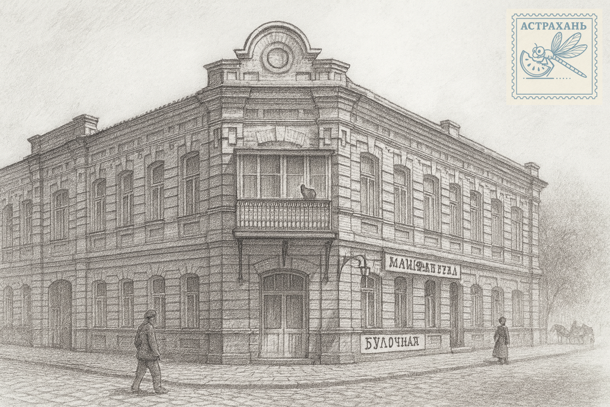 Усадьба Агамжановых, какой я ее вижу в начале 20-го века.