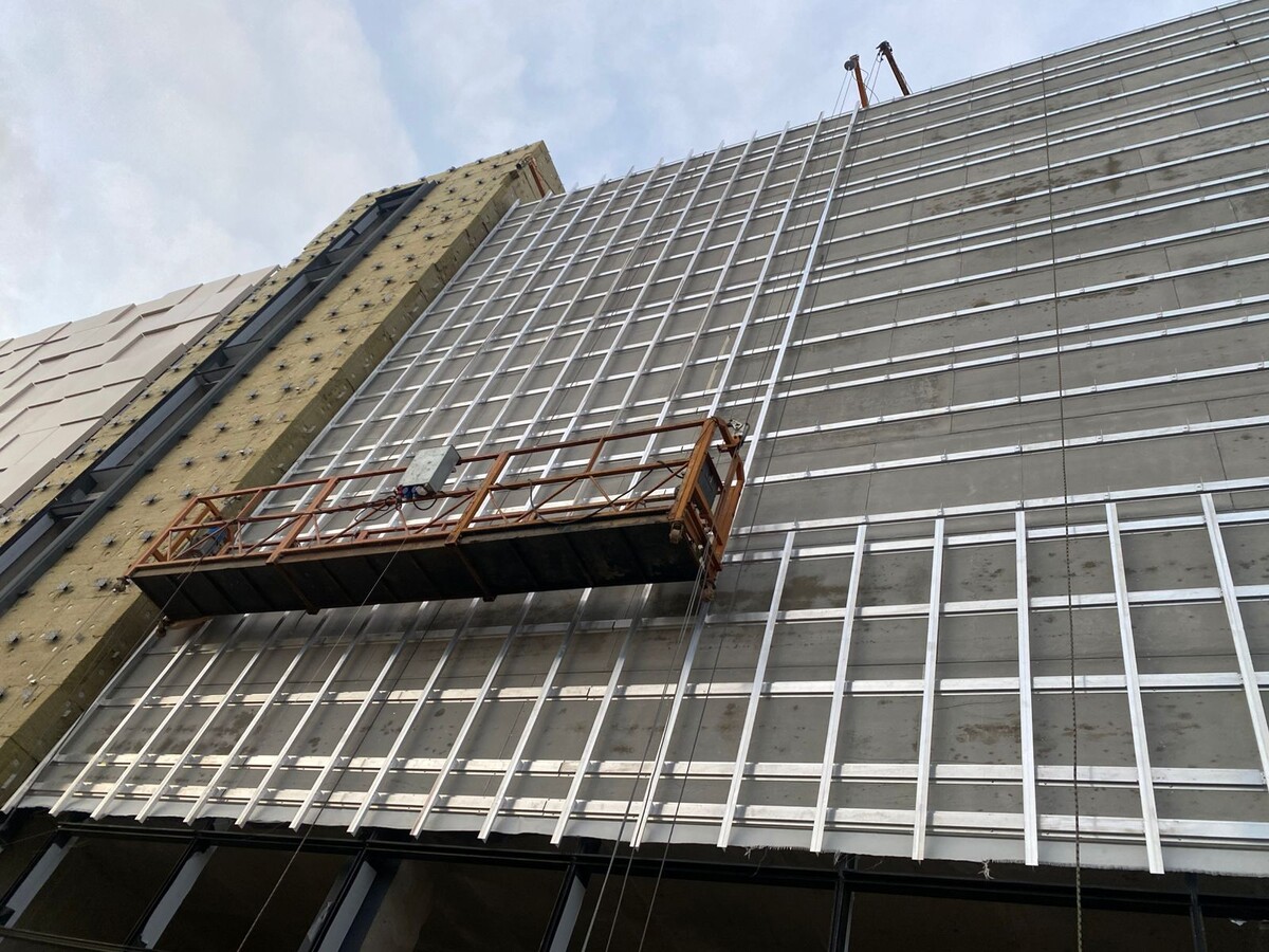 ТЦ Парнас. Процесс монтажа. Сентябрь 2025г