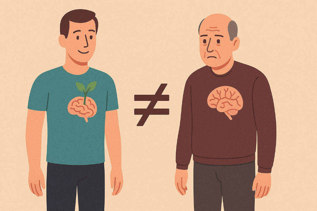 А на сколько лет вы себя ощущаете? 