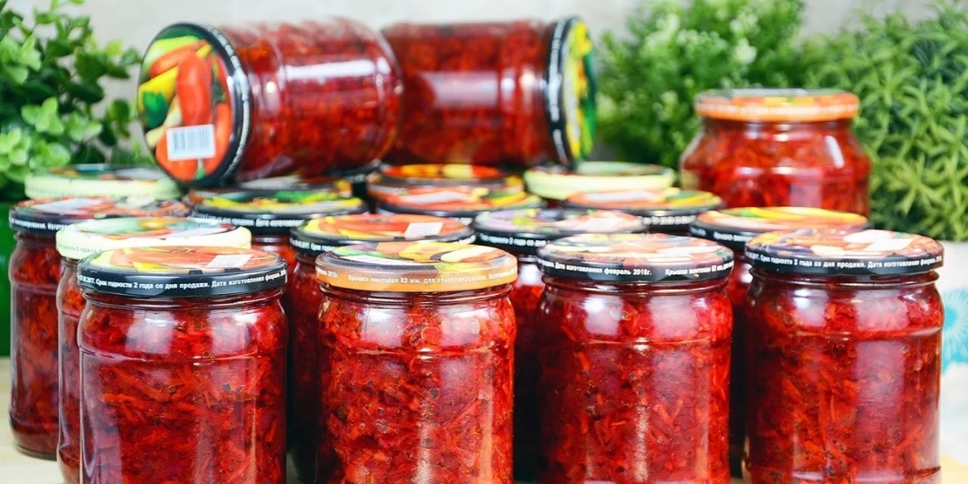 Универсальная заправка на зиму. Свекла +перец отличная заготовка и в борщ и в салат
