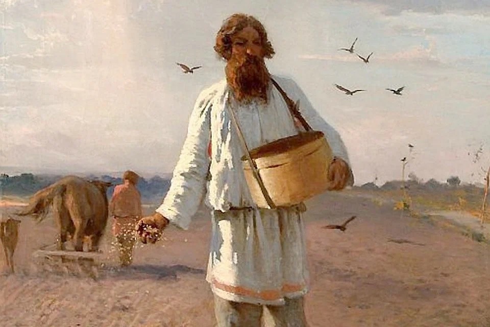 Сеятель. Художник Г. Мясоедов