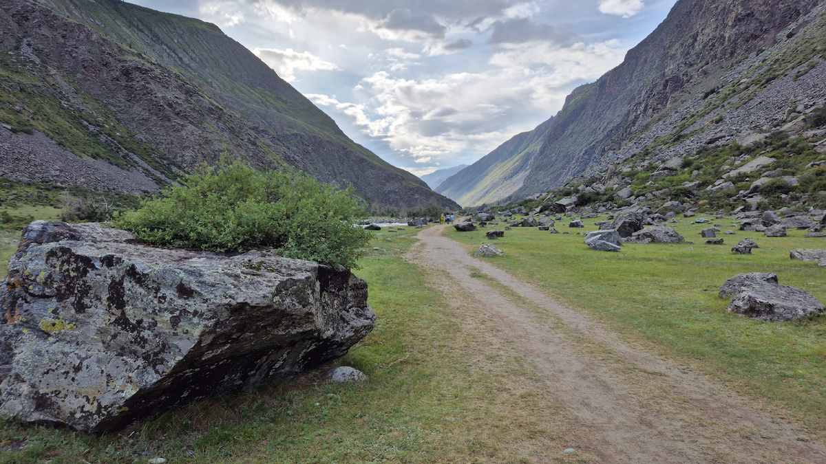 Дорога к леднику