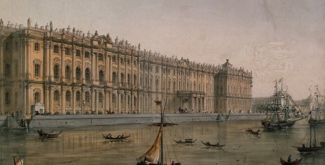 Зимний дворец - символ царей из династии Романовых