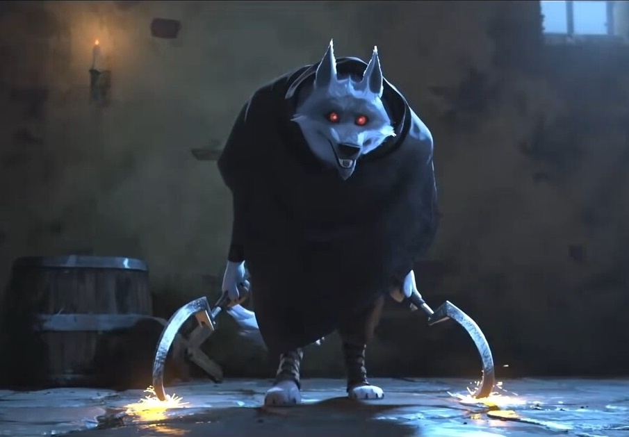    Кадр из мультфильма «Кот в сапогах: Последнее желание»