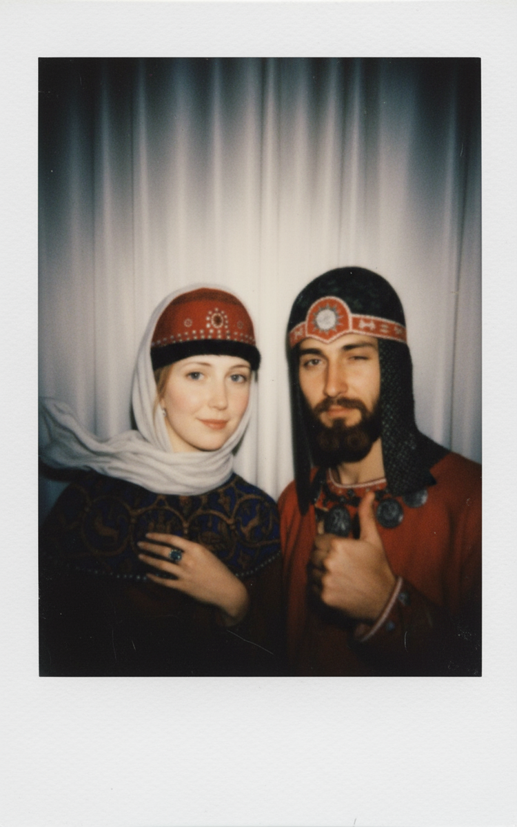 Князь Игорь с женой Ефросиньей Ярославной