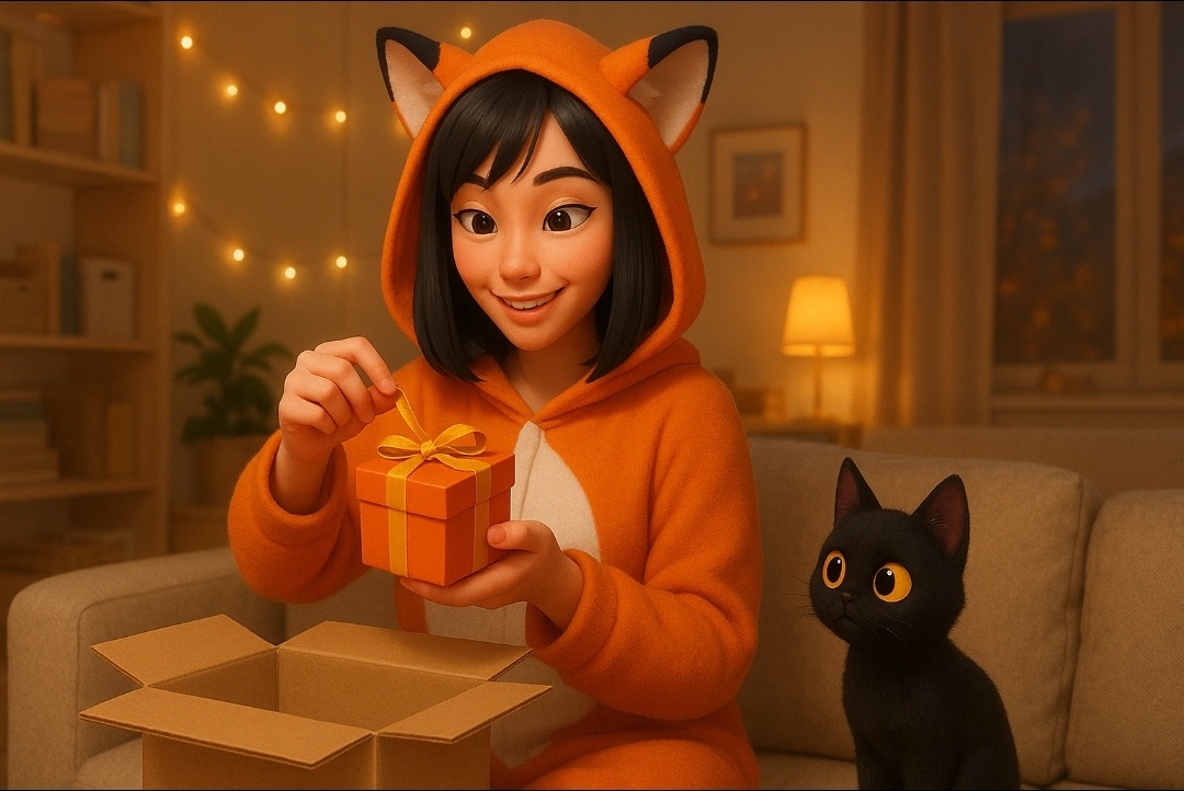 Ух ты, подарочек!