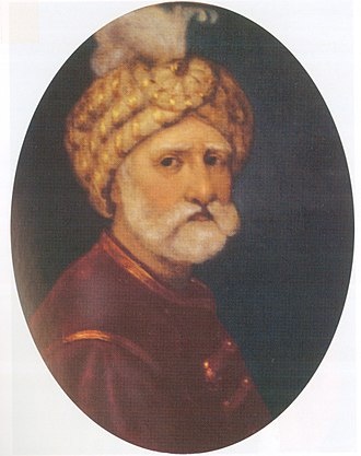 Теймураз I (1589 — 1663) — царь Кахетии в 1606—1648 и Картли в 1625—1632 годах. Принадлежал к роду Багратиони. Старший сын кахетинского царя Давида I и Кетеван Мухранской. Поэт-лирик