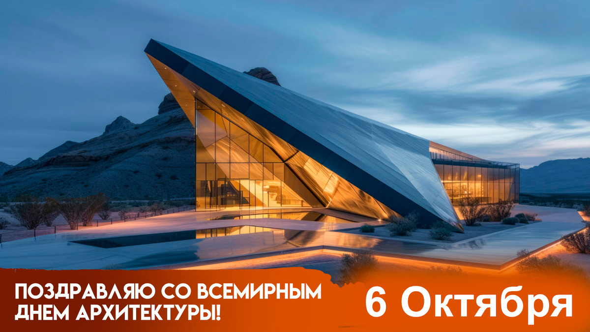 6 октября - Всемирный день архитектуры.
