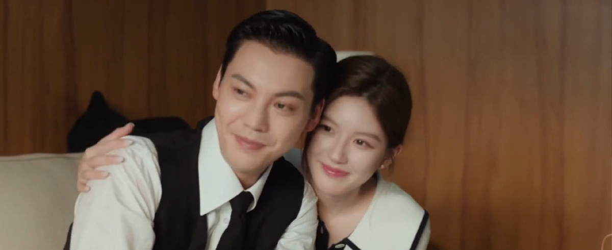 Амбиции любви. Уильям Чан в роли Шэня Хаомина и Джао Лусы в роли Сю Янь 