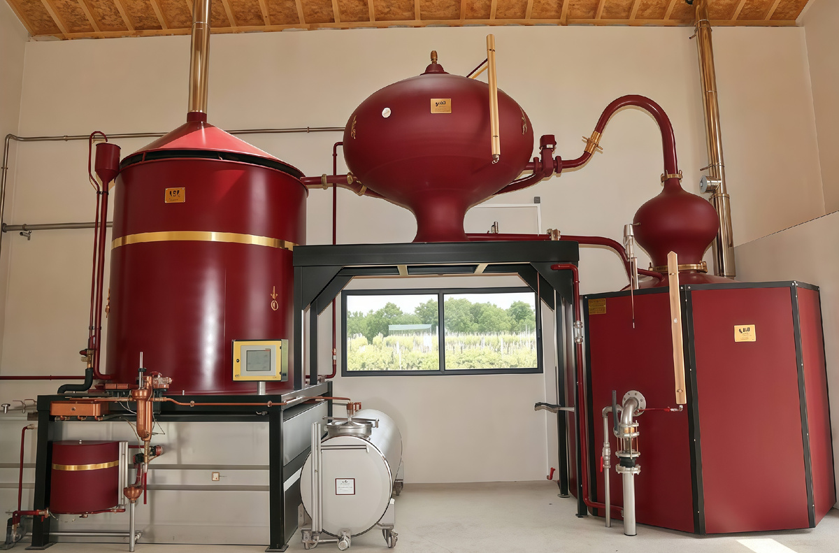 Аламбик шарантского типа