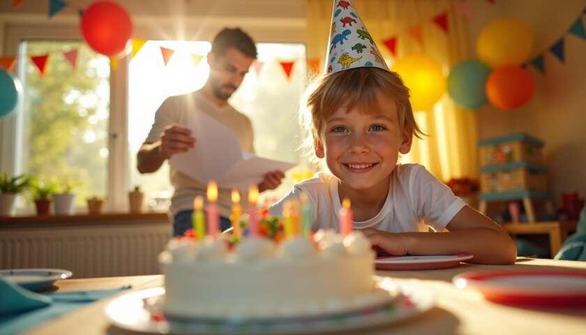 Сын задувал свечи. Я — молчание