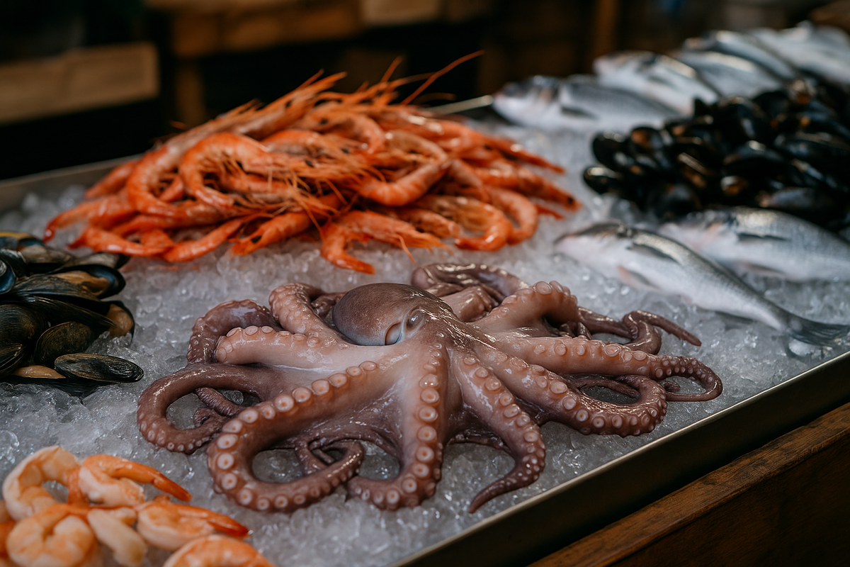 Свежесть — главный критерий восточной кухни. Иногда “живая” — значит “настоящая”.