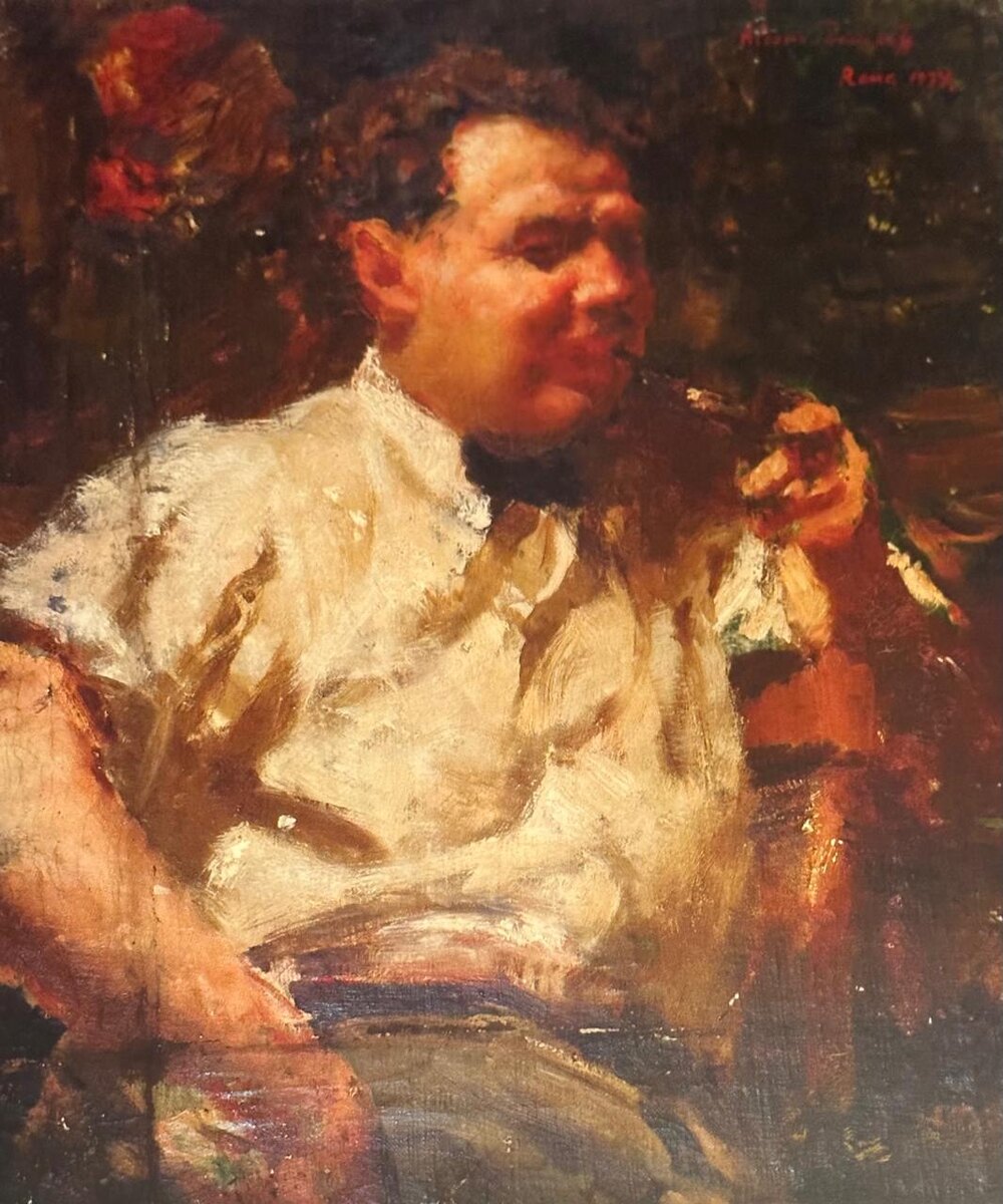 Алексей Исупов. «Портрет А.М. Герасимова». 1934