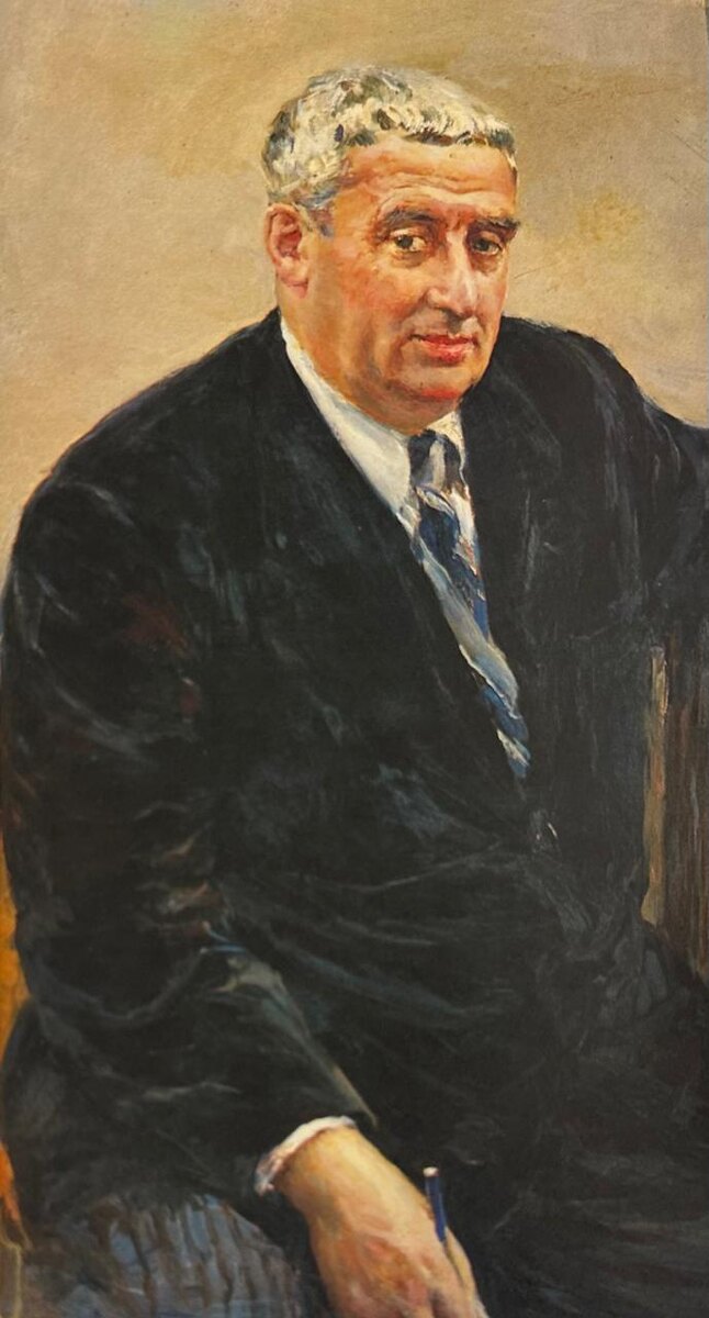 Дмитрий Налбандян. «Портрет художника Е.А.Кацмана». 1958