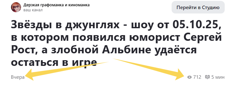 скрин автора со своего канала
