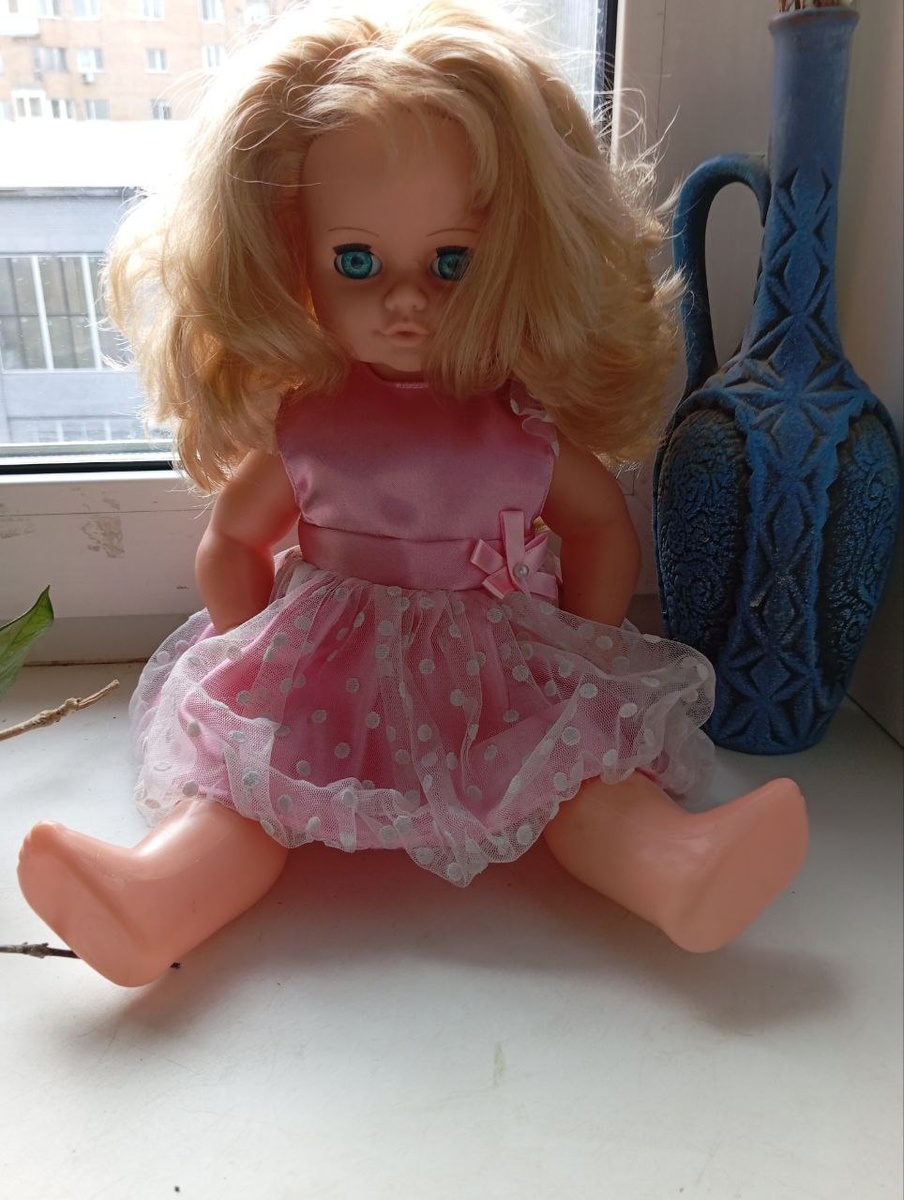 Та самая спасенная кукла, ну разве не чудо! фото автора