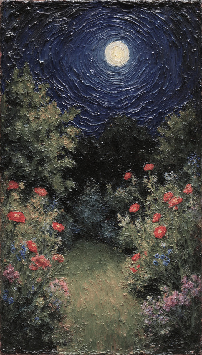 Ночь и тьма. Иллюстрация создана с помощью нейросети StableDiffusion и программы Photoshop.