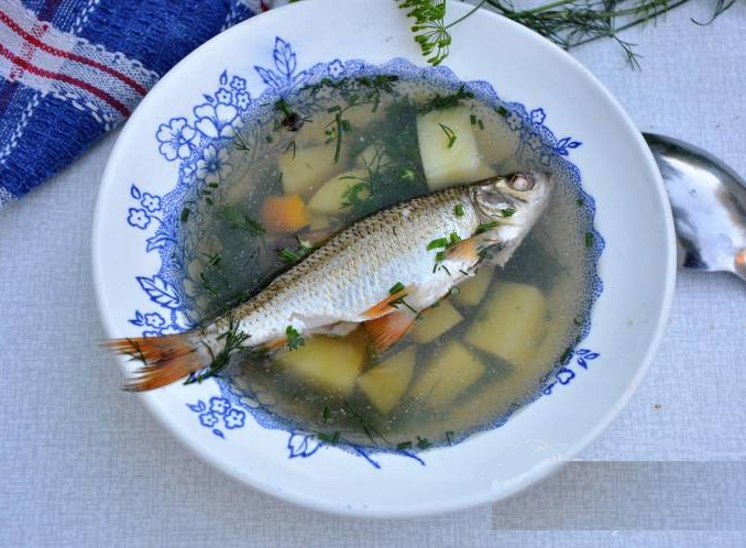 Уха из сорожек