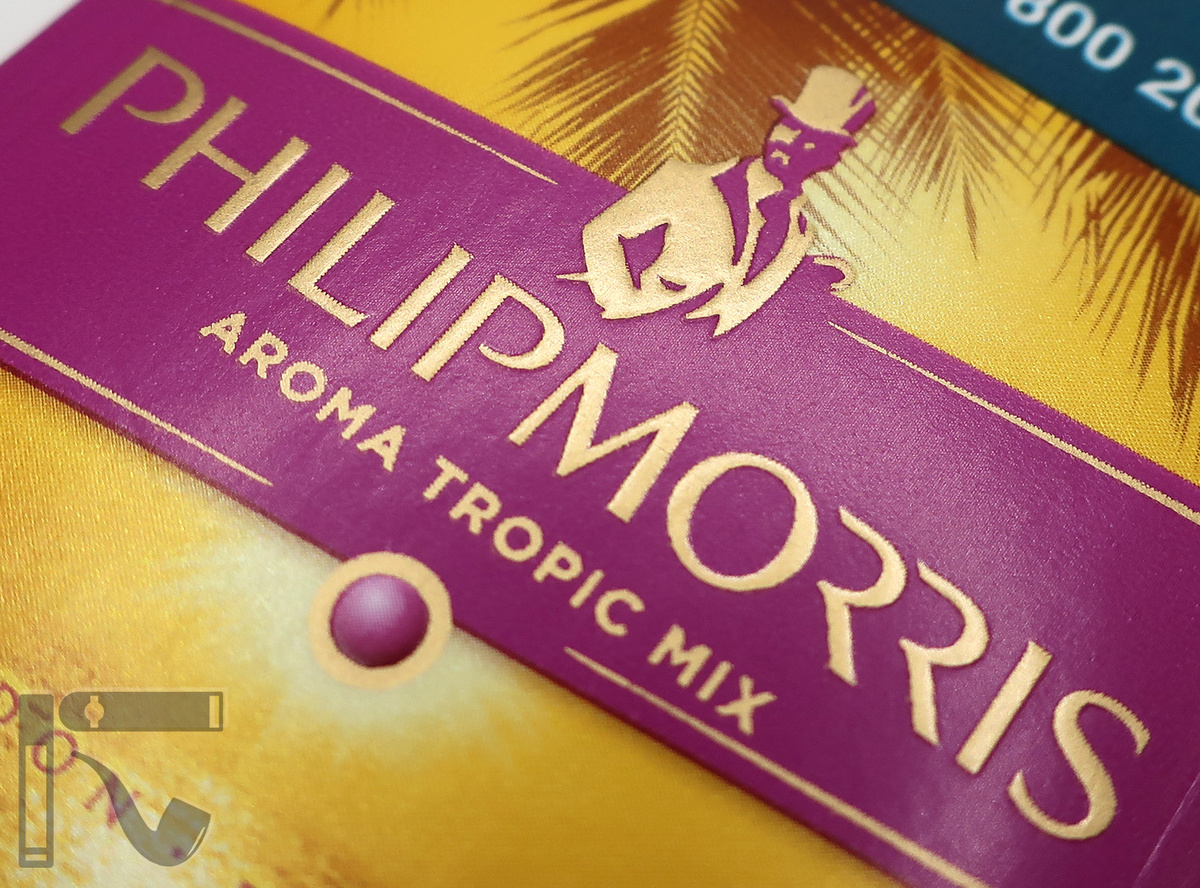 Сигареты Philip Morris Aroma Tropic Mix. Фото: © канал "Уголок Курильщика"