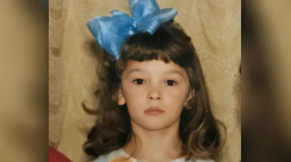 Настя Ивлеева в детстве