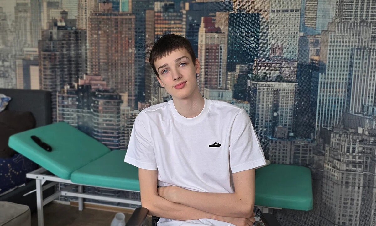 Захар Бессмертный, подопечный фонда «Алёша»