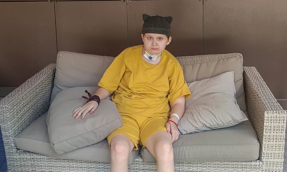 Настя Демидова, подопечная фонда «Алёша»