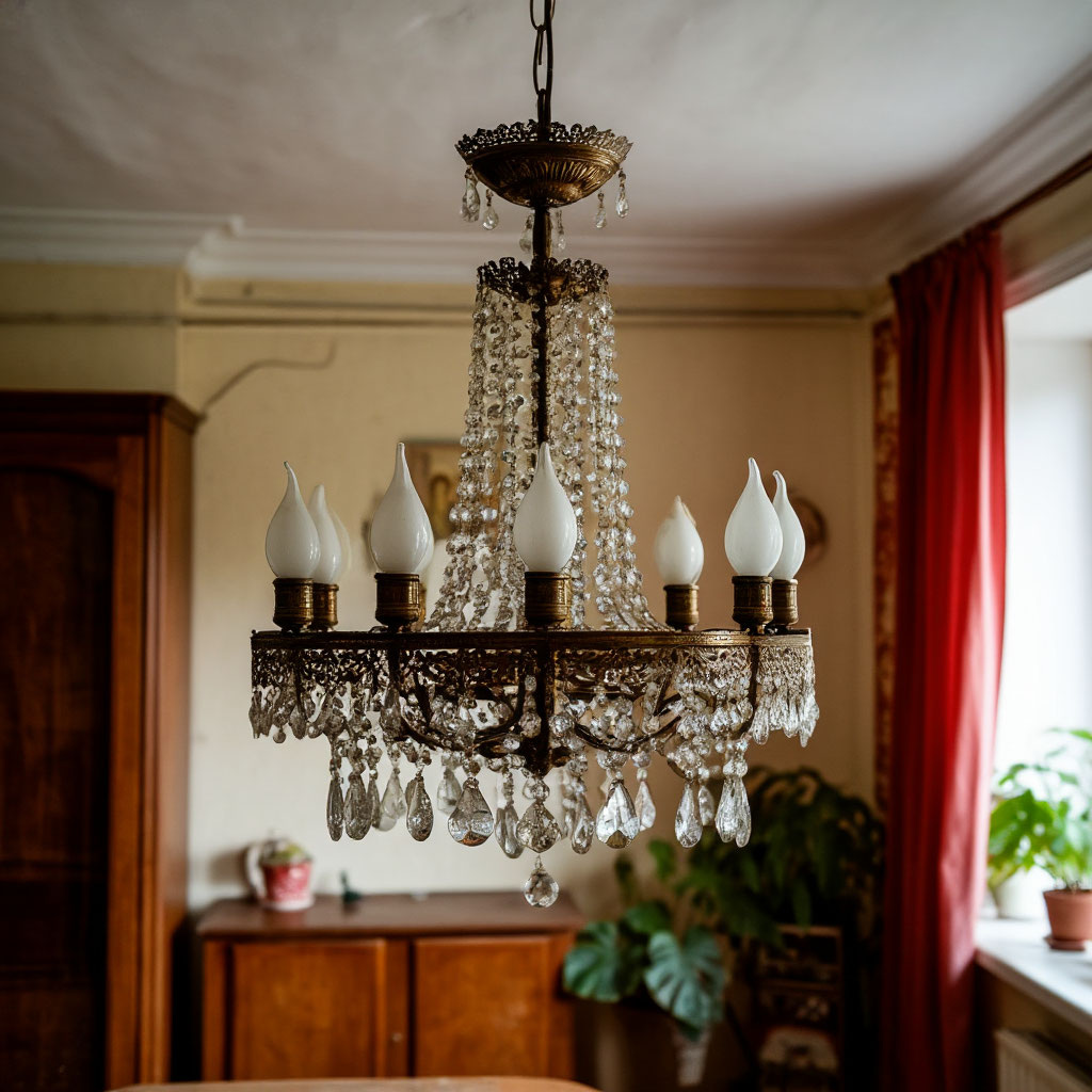 Старая люстра