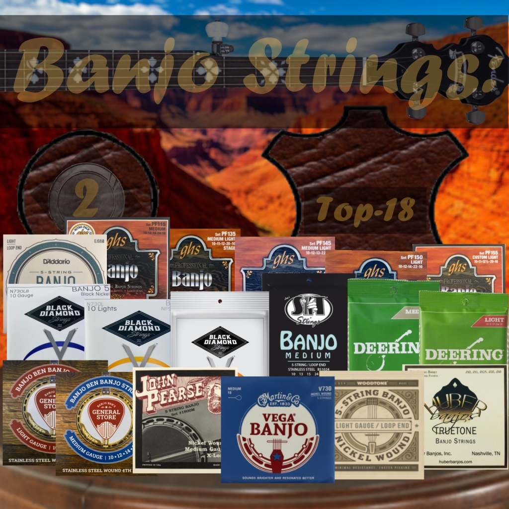 Топ-18 лучших струн для банджо на американском рынке. Часть 2