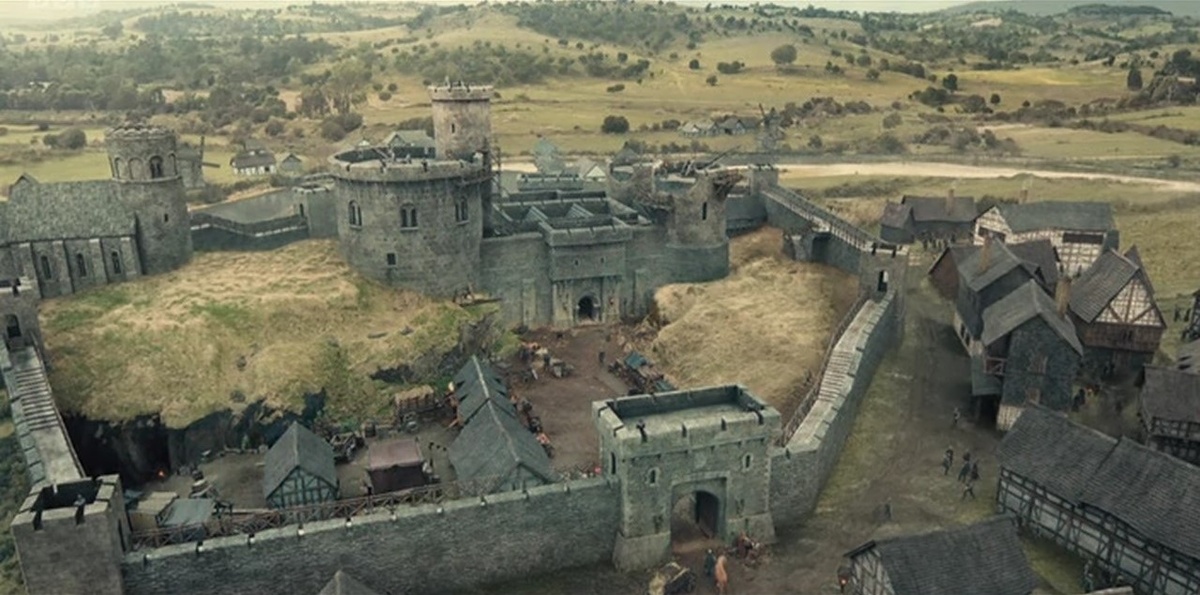 Какой-то замок в Нормандии. Резиденция герцога