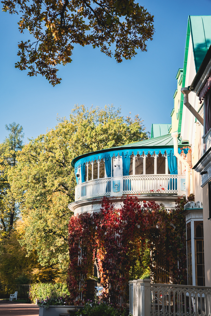 Дворец Коттедж в парке Александрия