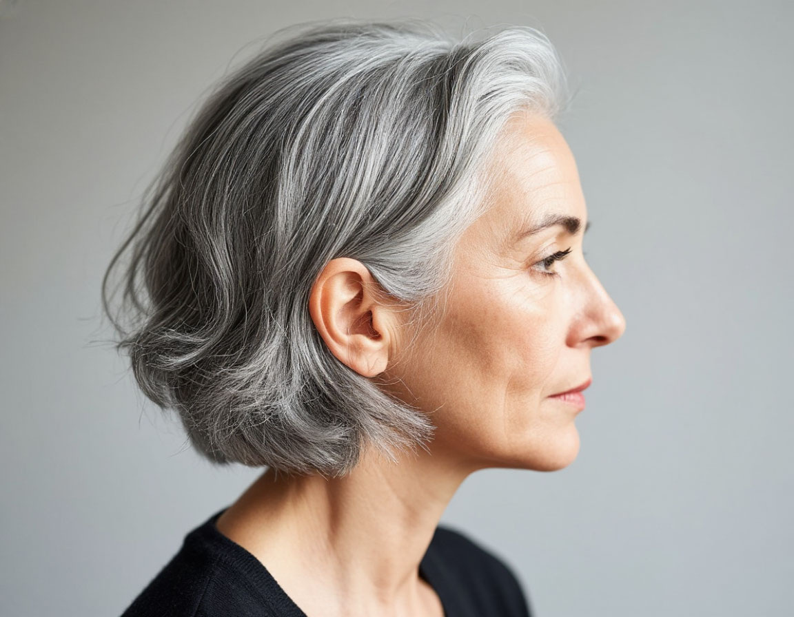    Берем один овощ - и на седину: вот как справиться с "серебром" и укрепить волосы одновременно